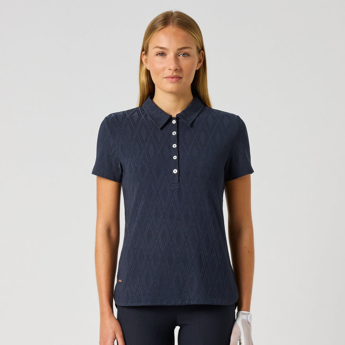 Daily Sports Madelene Sleeveless Cable Knit Polo