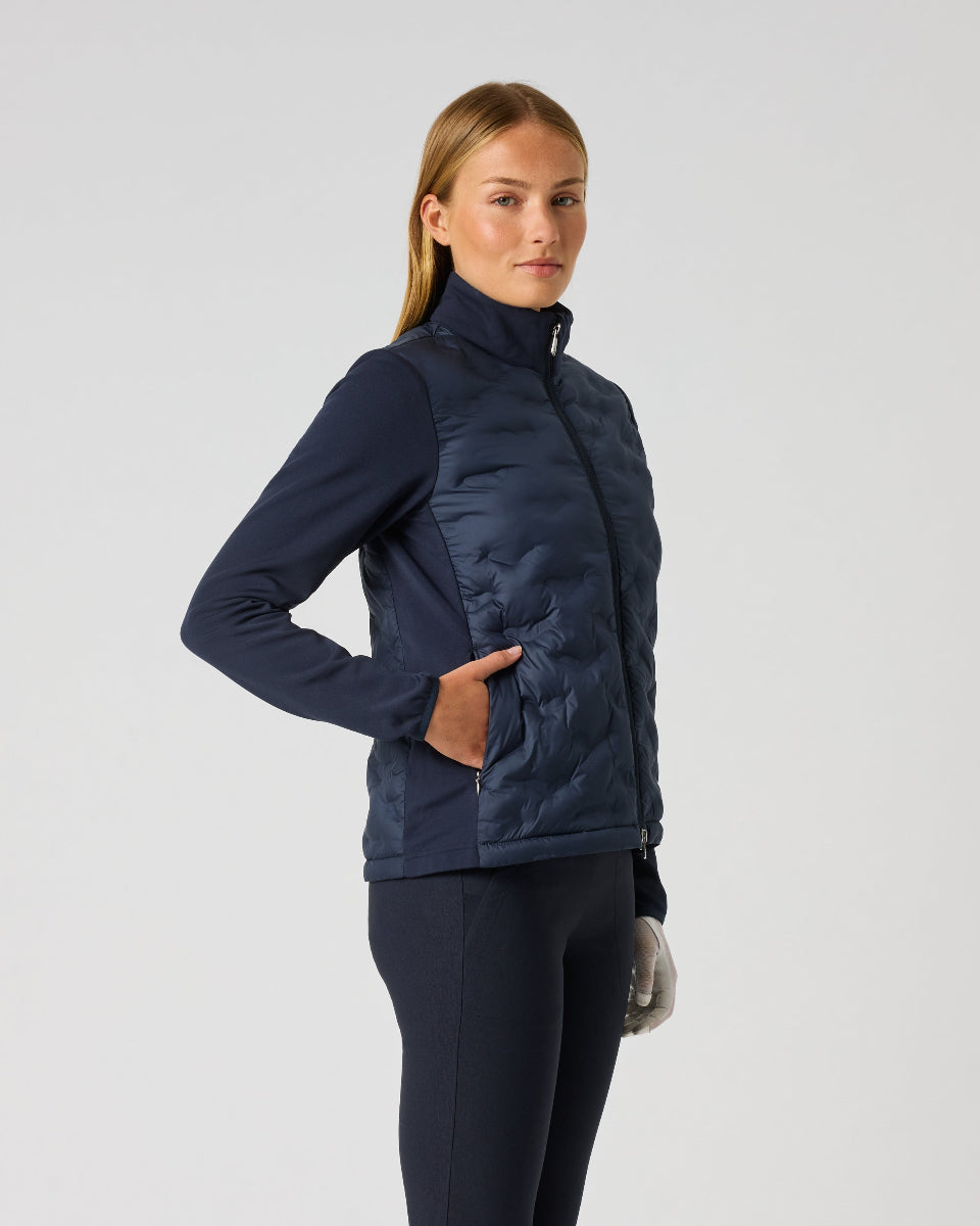 Daily Sports Quilt Hybrid Dark Navy Jacket
