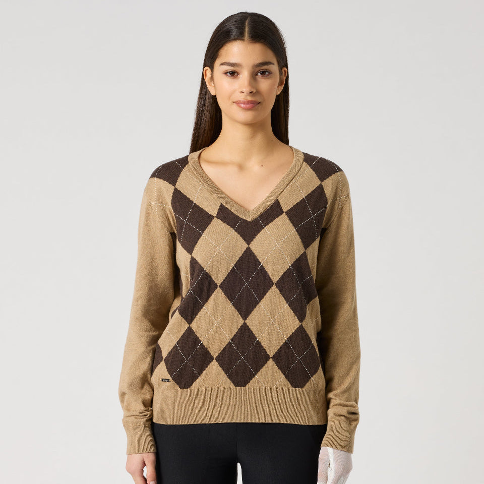 Daily Sports Argyle Bark Pullover