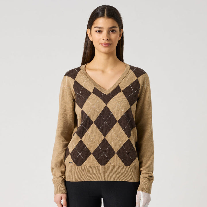 Daily Sports Argyle Bark Pullover