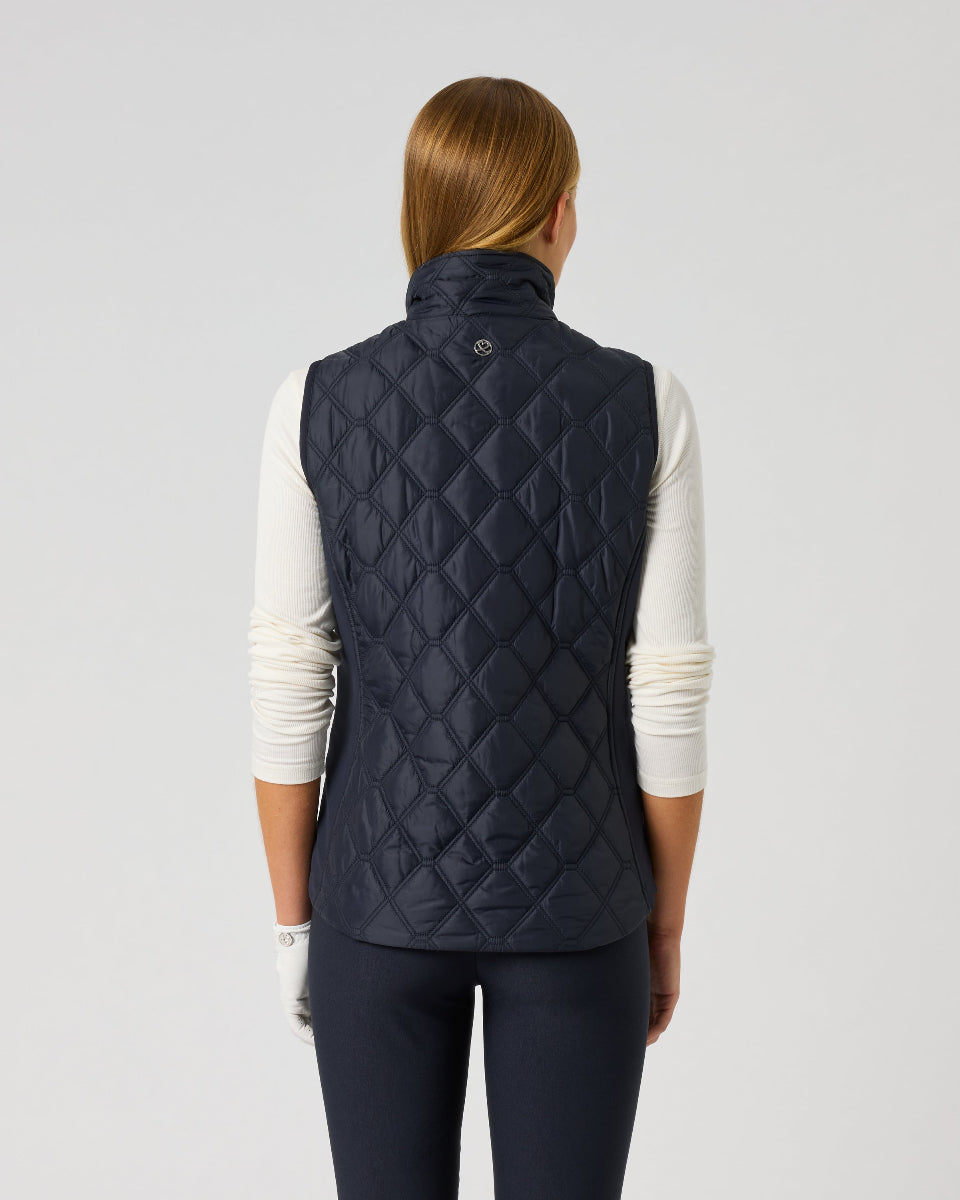 Daily Sports Quilt Dark Navy Padded Vest
