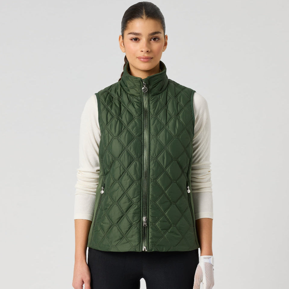 Daily Sports Quilt Khakora Padded Vest