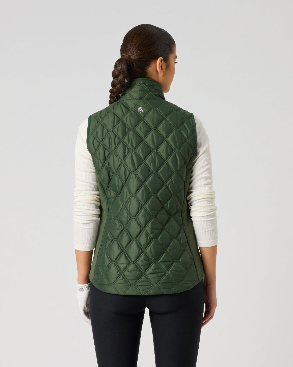 Daily Sports Quilt Khakora Padded Vest