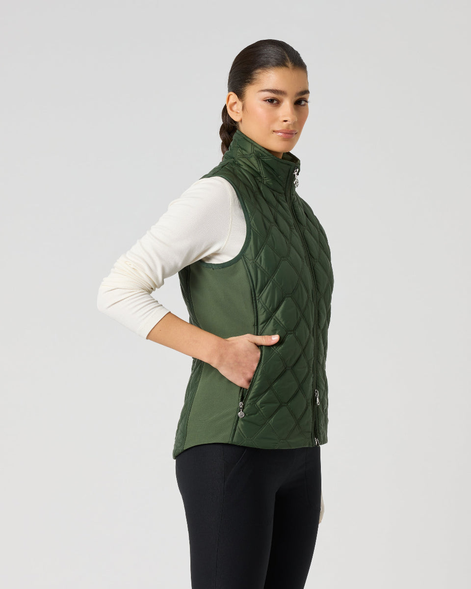 Daily Sports Quilt Khakora Padded Vest