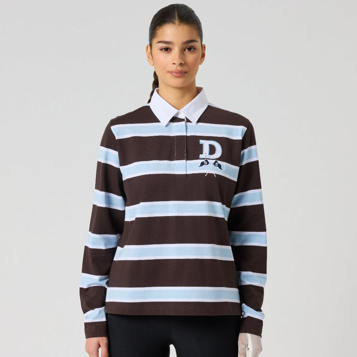 Daily Sports Rugby Brownie Long Sleeve Polo