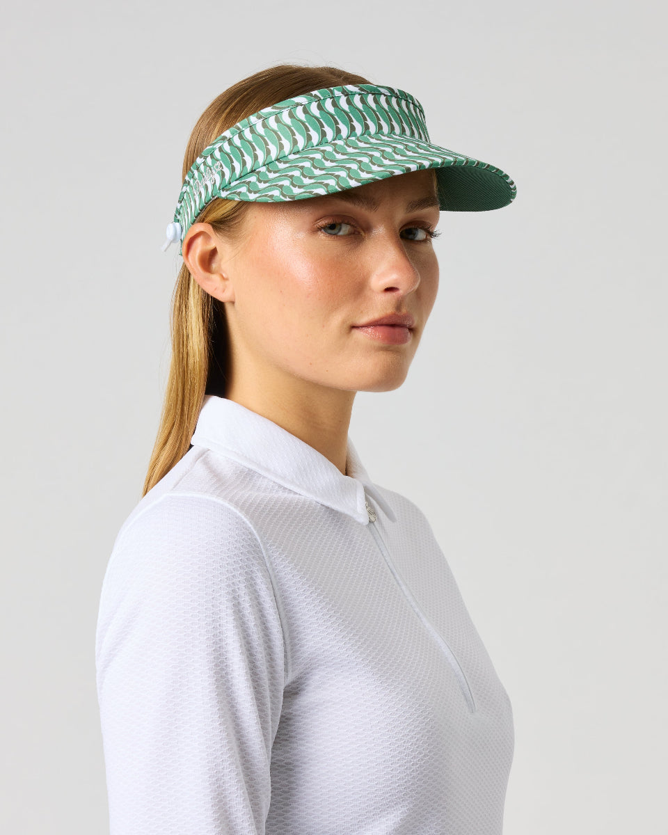 Daily Sports Print Banana Leaf Visor
