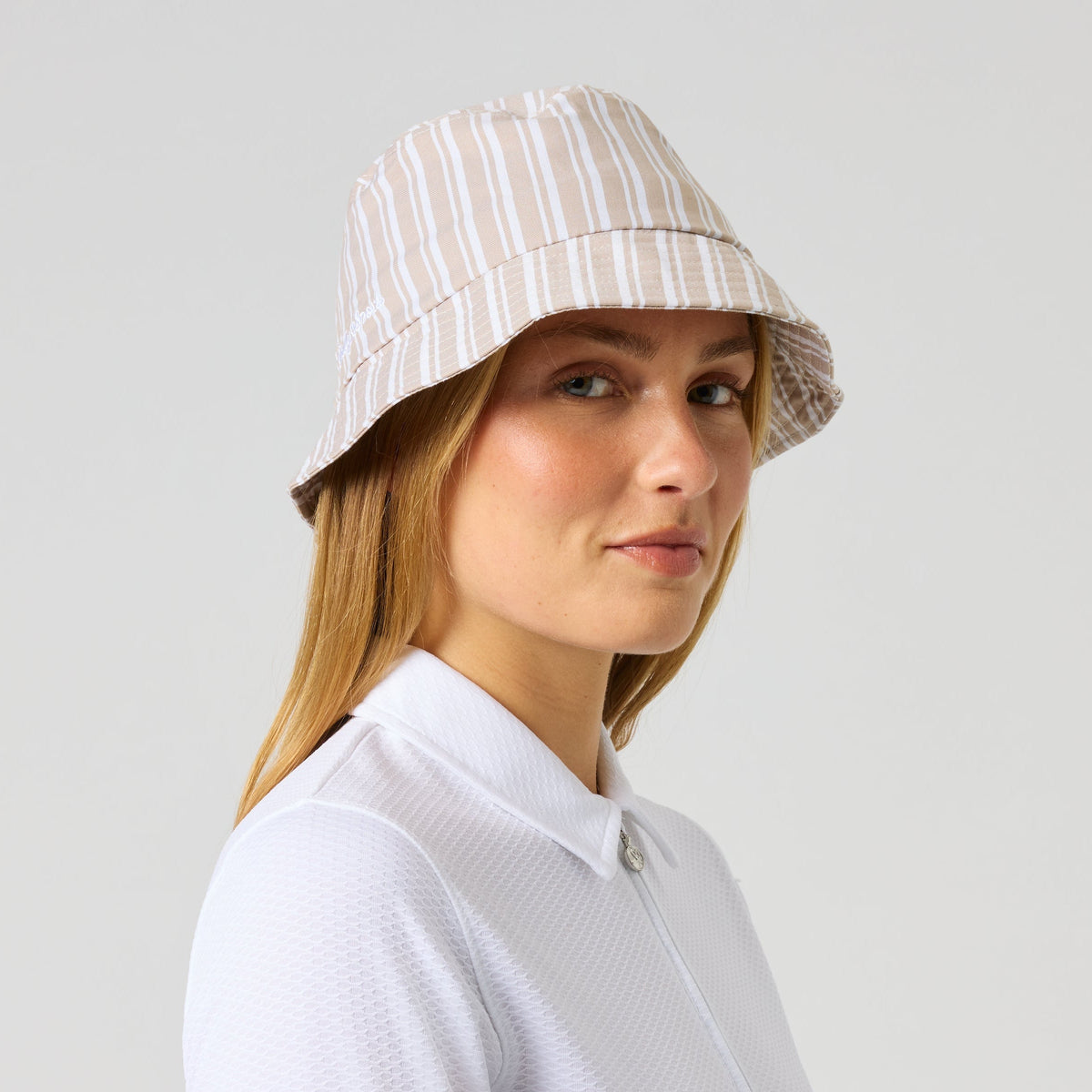 Daily Sports Striped Bark Bucket Hat