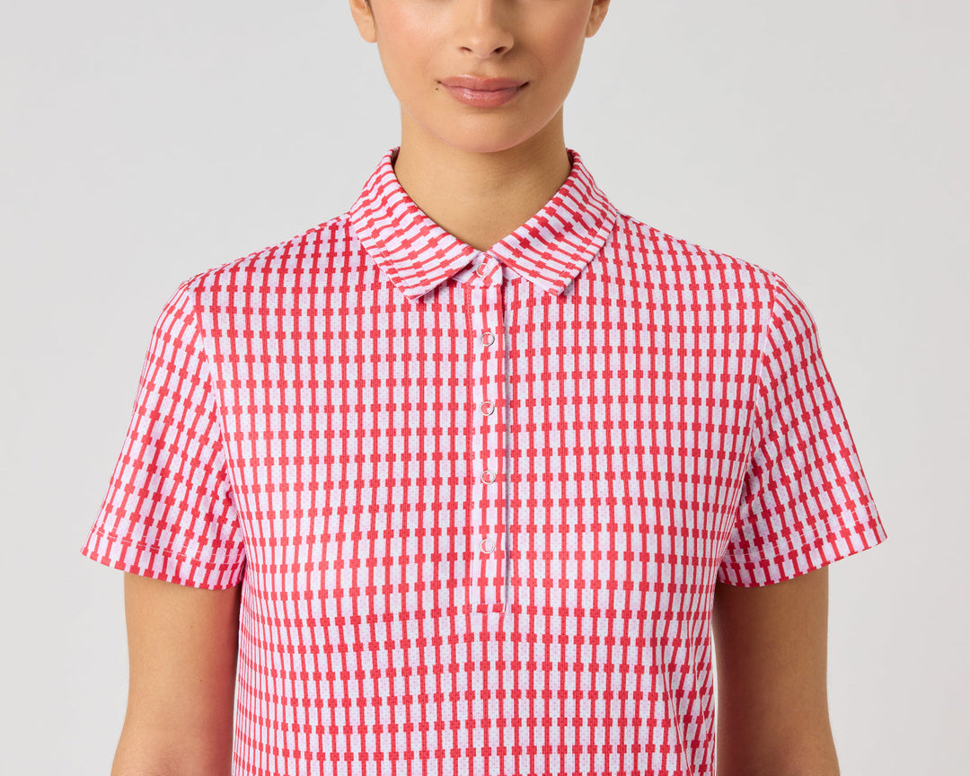Daily Sports Sunny Geo Air Short Sleeve Polo