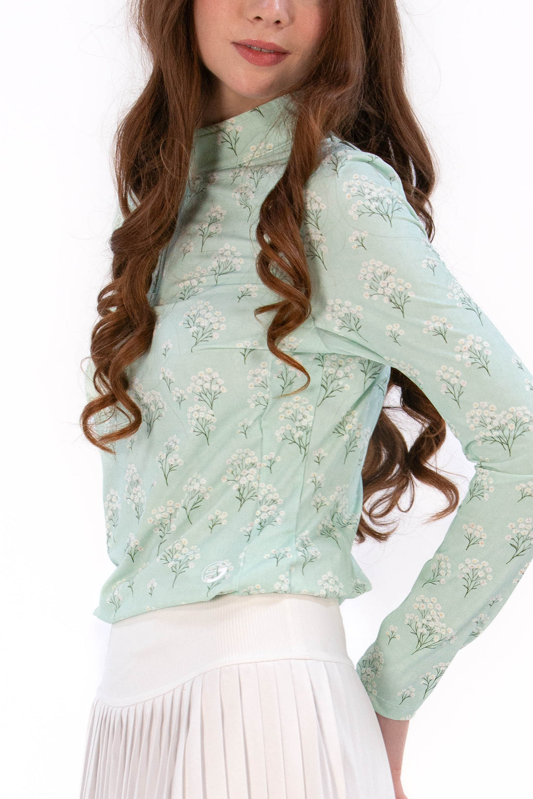 Foray Golf Floral Printed Sun Shirt