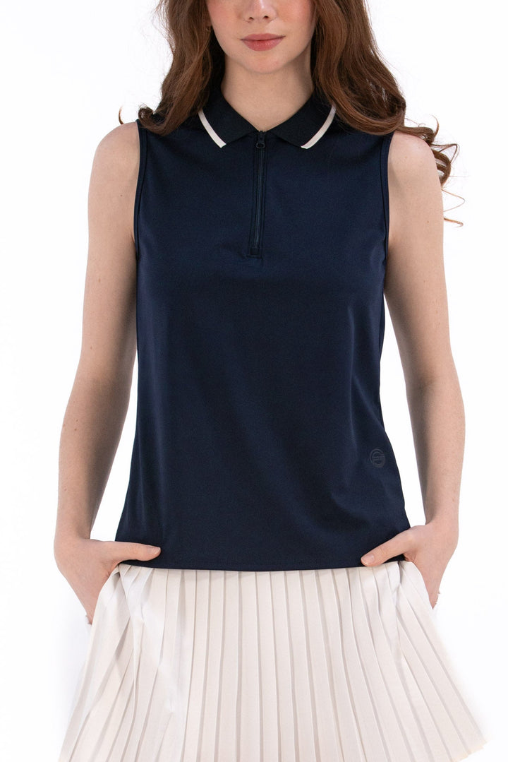 SL Zip Front Polo