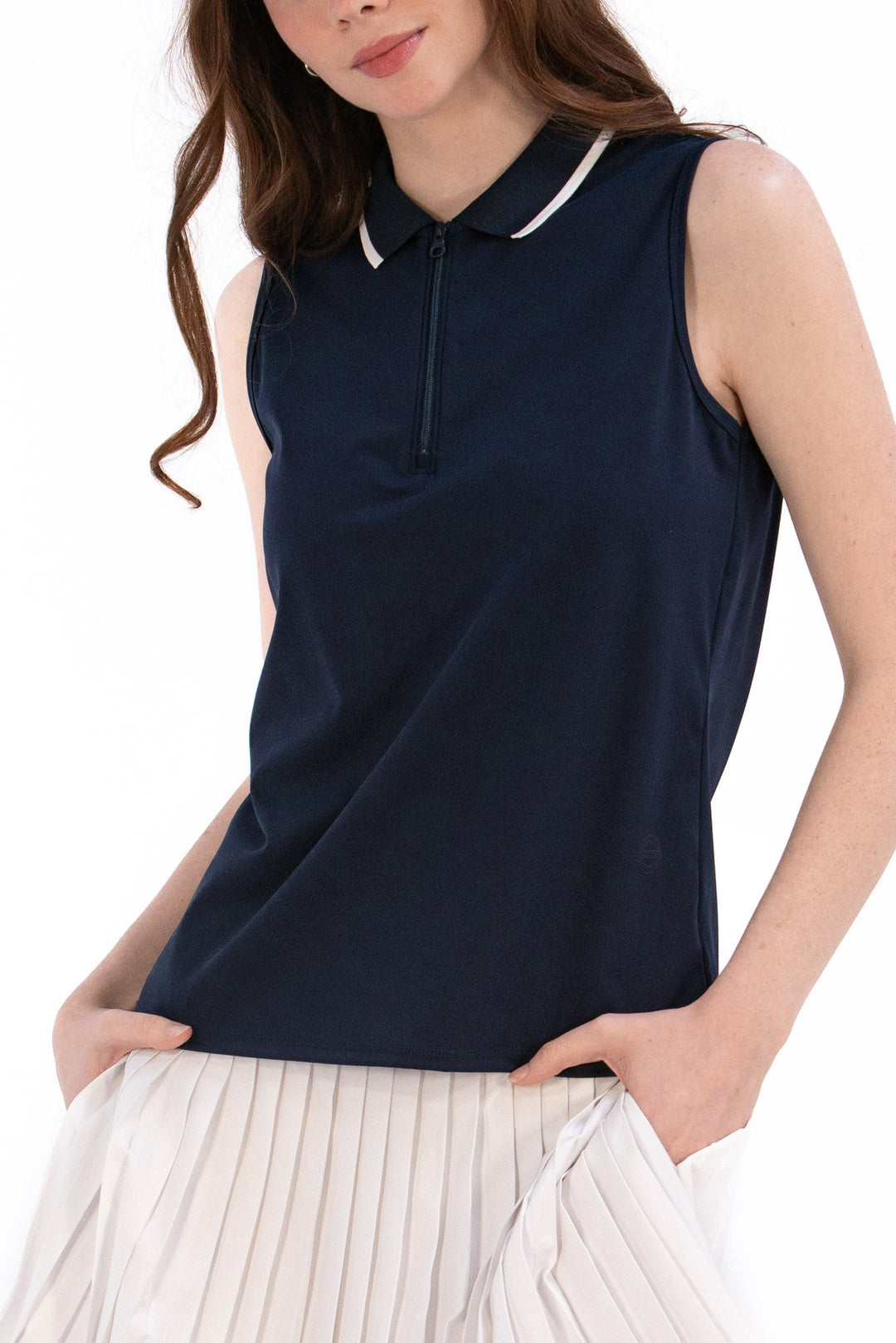 SL Zip Front Polo