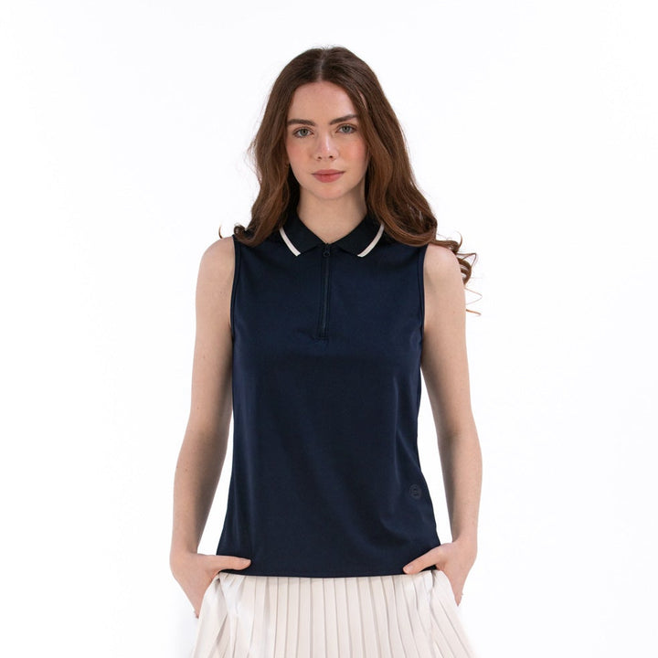 SL Zip Front Polo