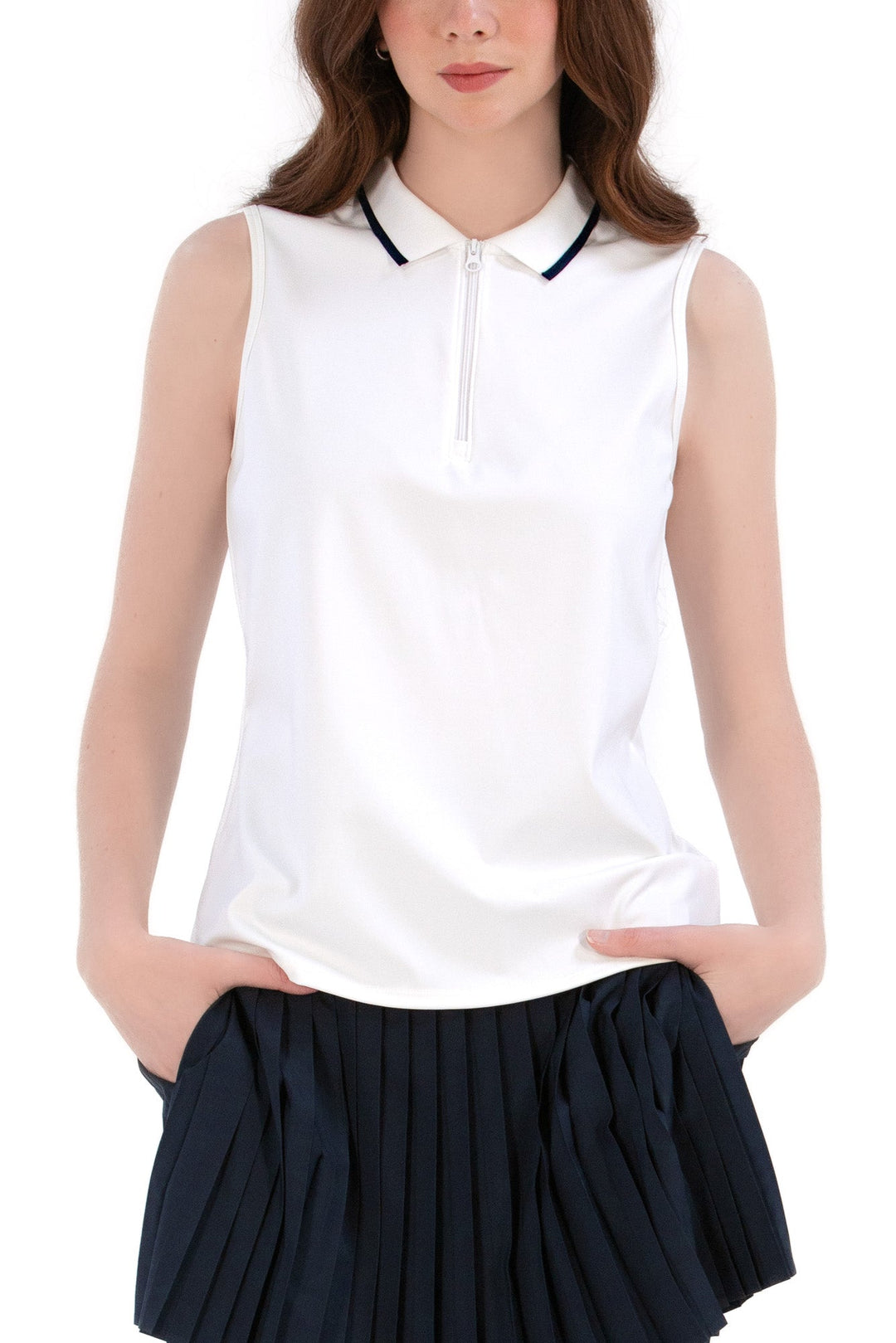 SL Zip Front Polo