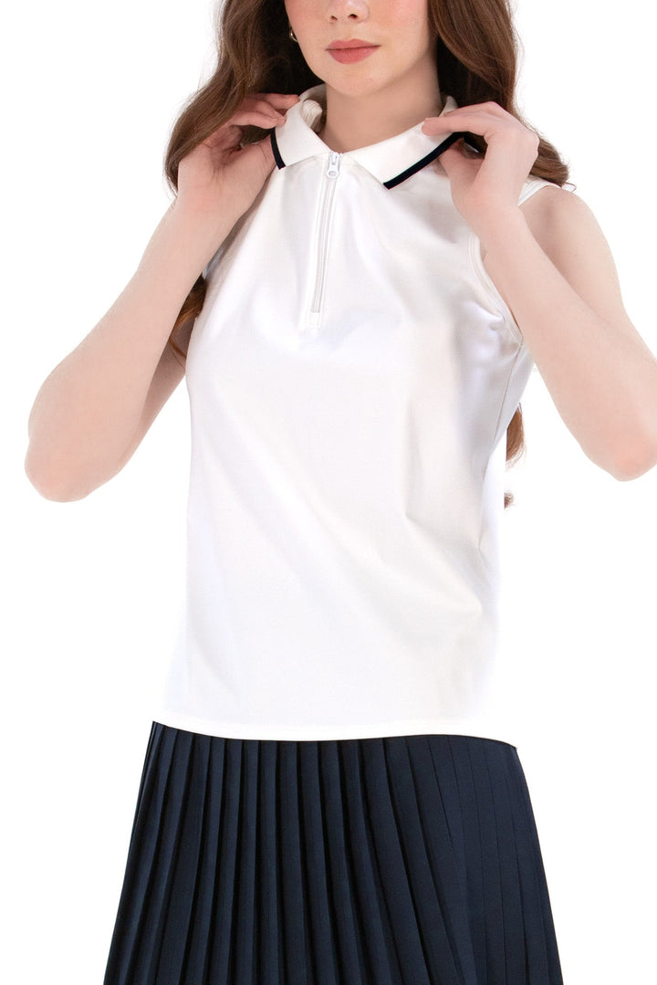 SL Zip Front Polo