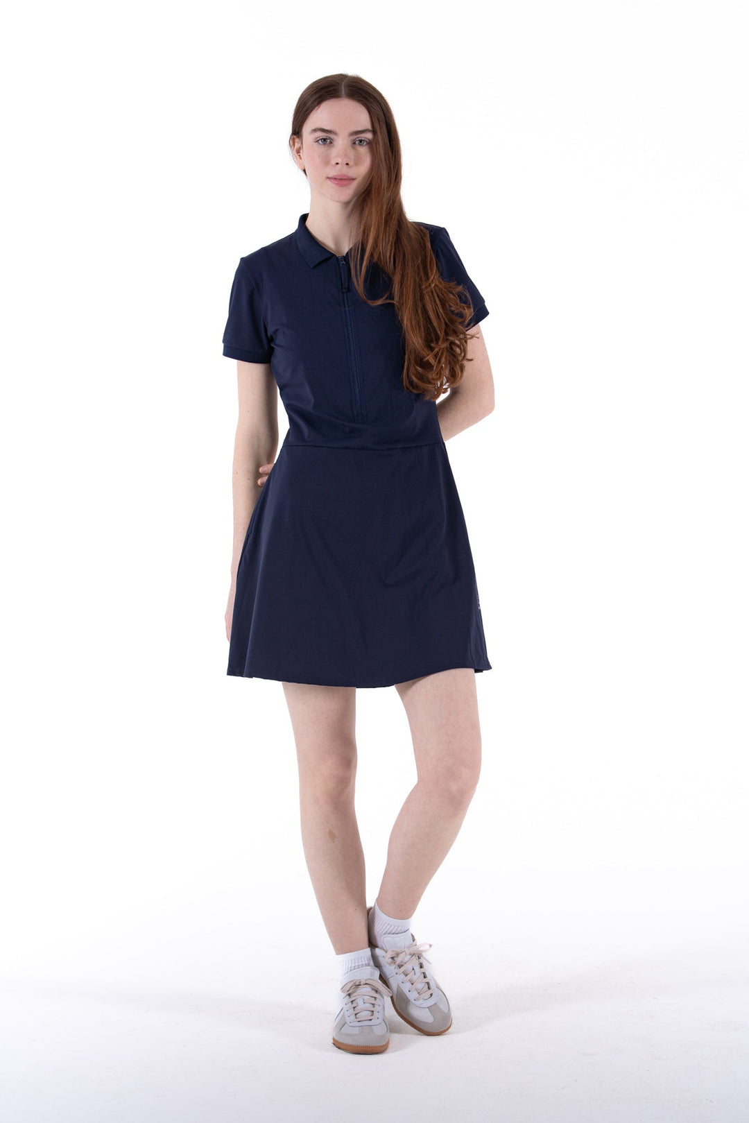 Foray Golf Navy Short Sleeve Bodysuit Dress