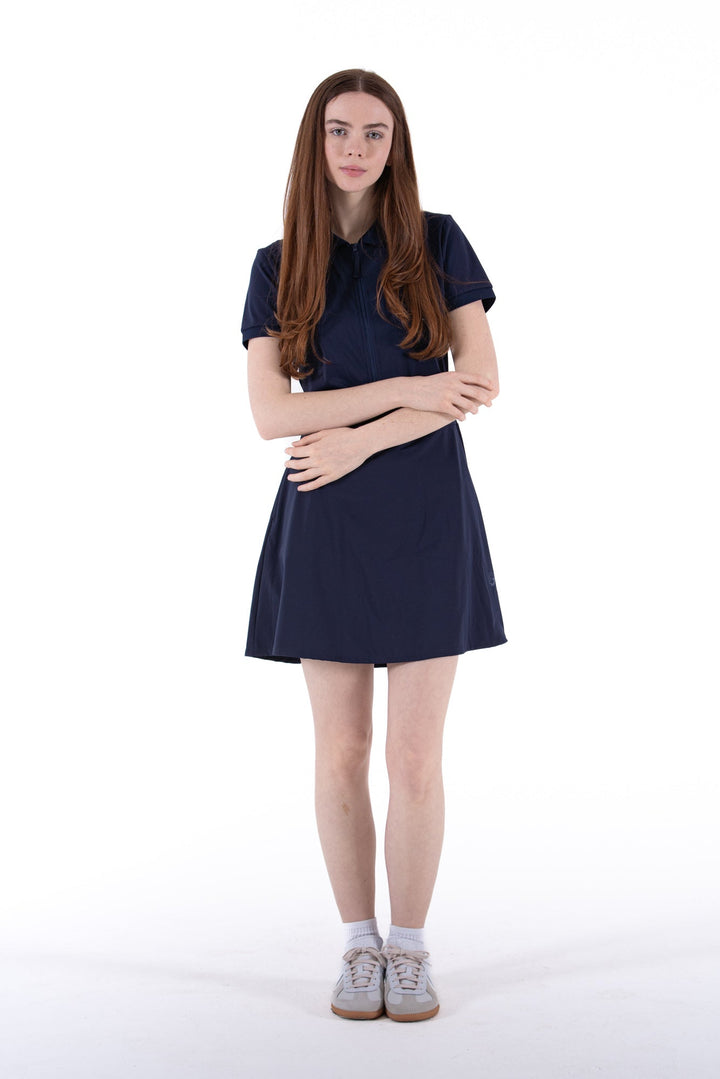 Foray Golf Navy Short Sleeve Bodysuit Dress