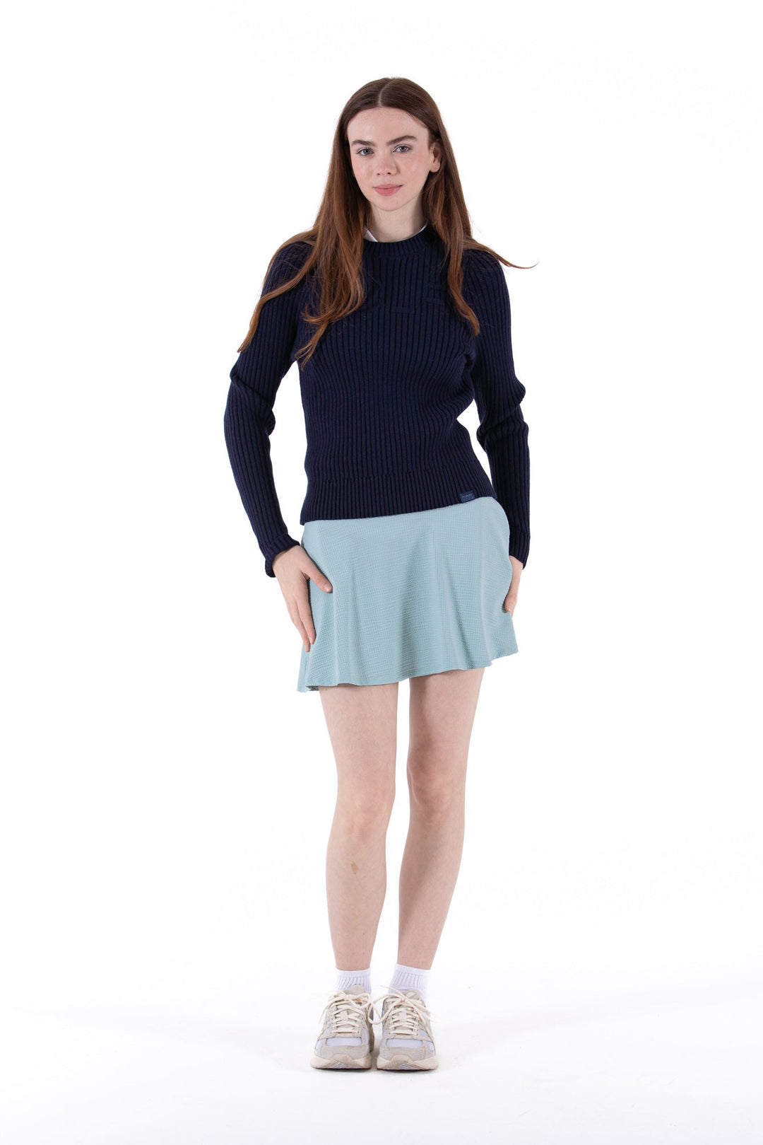 Foray Golf Navy Intarsia GOLF Sweater