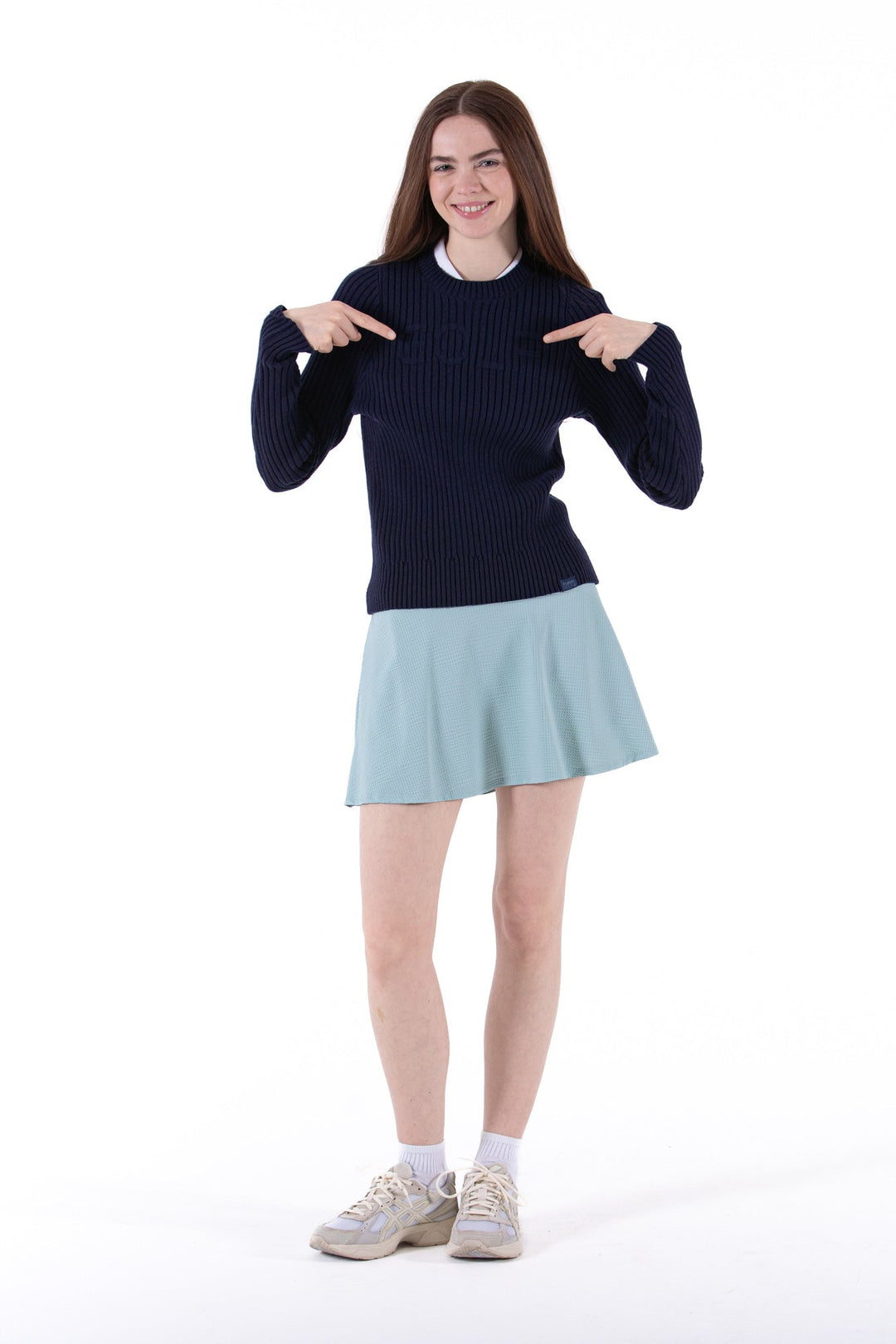 Foray Golf Navy Intarsia GOLF Sweater