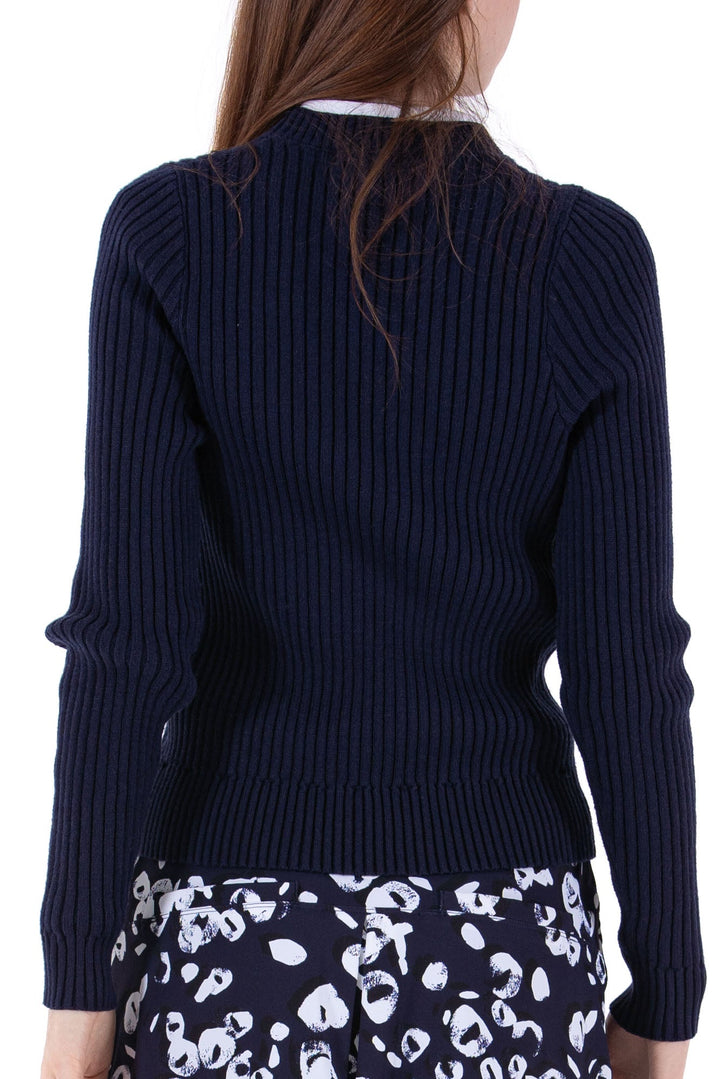 Foray Golf Navy Intarsia GOLF Sweater