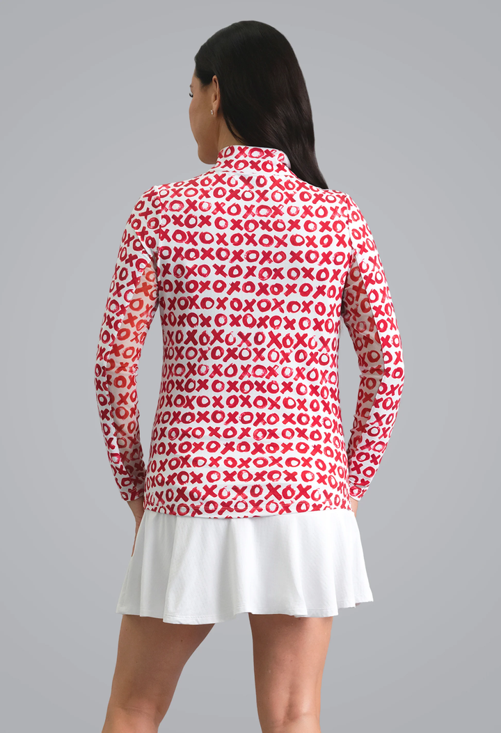 IBKUL Limited Edition Hugs &amp; Kisses Mock