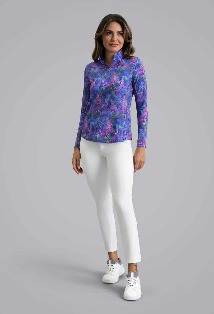 IBKUL Shannon Limited Edition Long Sleeve Mock Neck