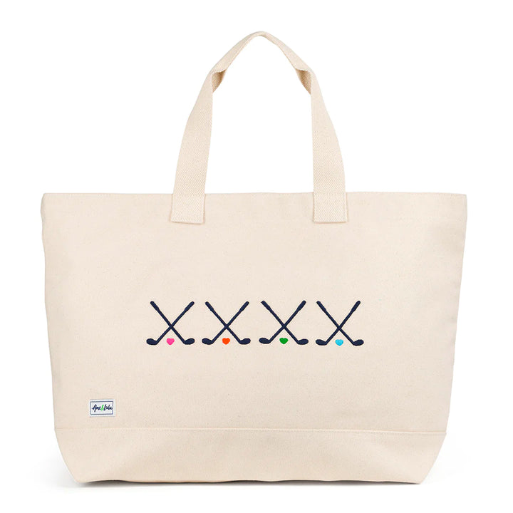 Ame &amp; Lulu Canvas Country Club Golf Totes
