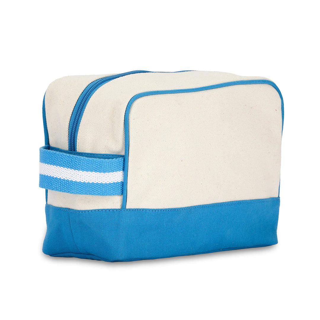 Ame &amp; Lulu Hamptons Canvas Beauty Bags - Scuba