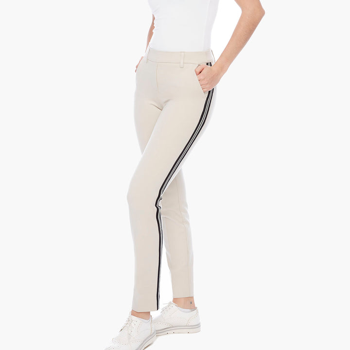Swing Control Ponte 30" Side Stripe Pant