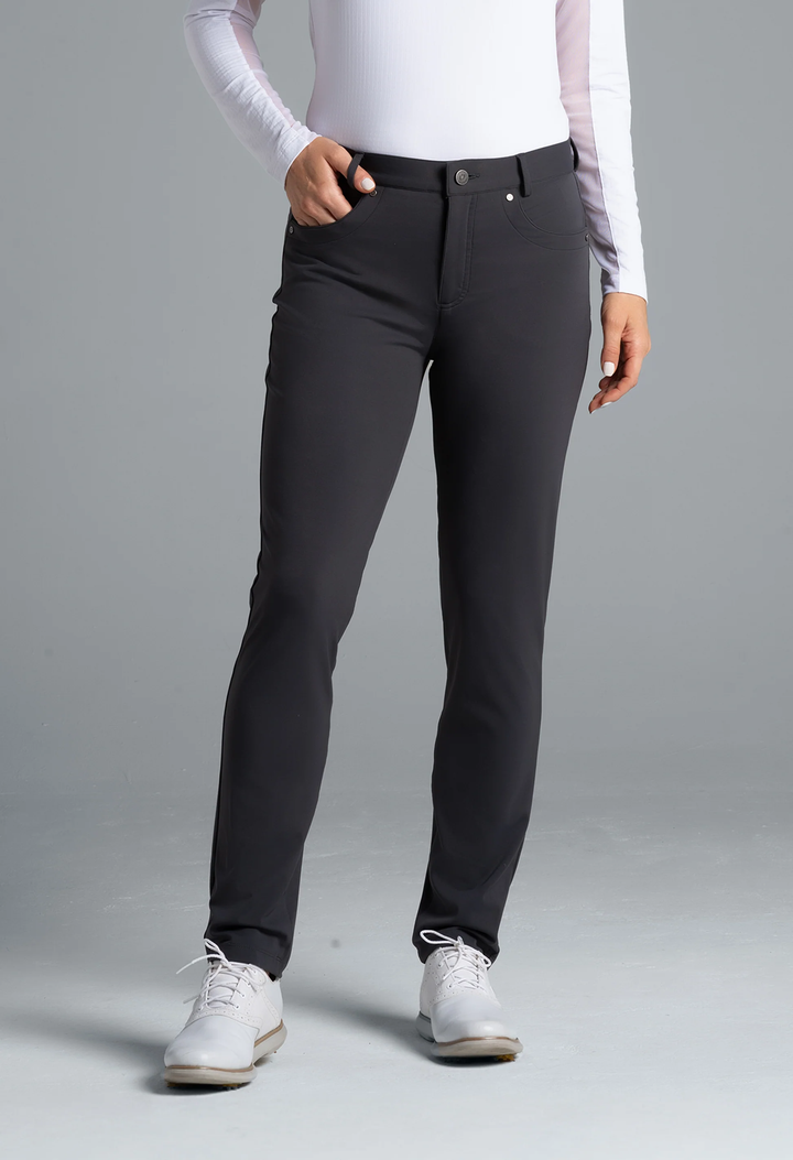 IBKUL 5-Pocket Performance Lightweight Stretch Pant