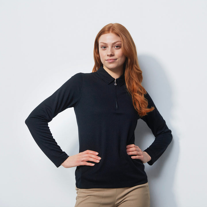 Daily Sports Peoria Jacquard LS Polo [S26]