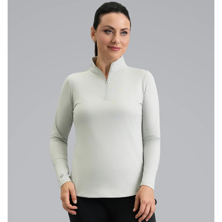 IBKUL IBKomfortable Long Sleeve Mock Neck Top