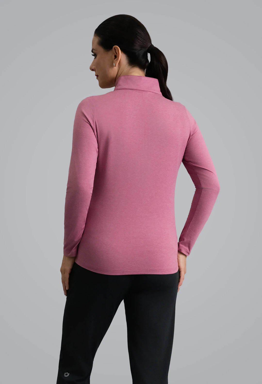 IBKUL IBKomfortable Long Sleeve Mock Neck Top