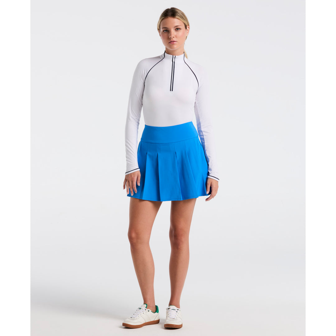 French Blue Original Penguin Pleated 17" Golf Skort [SF26}