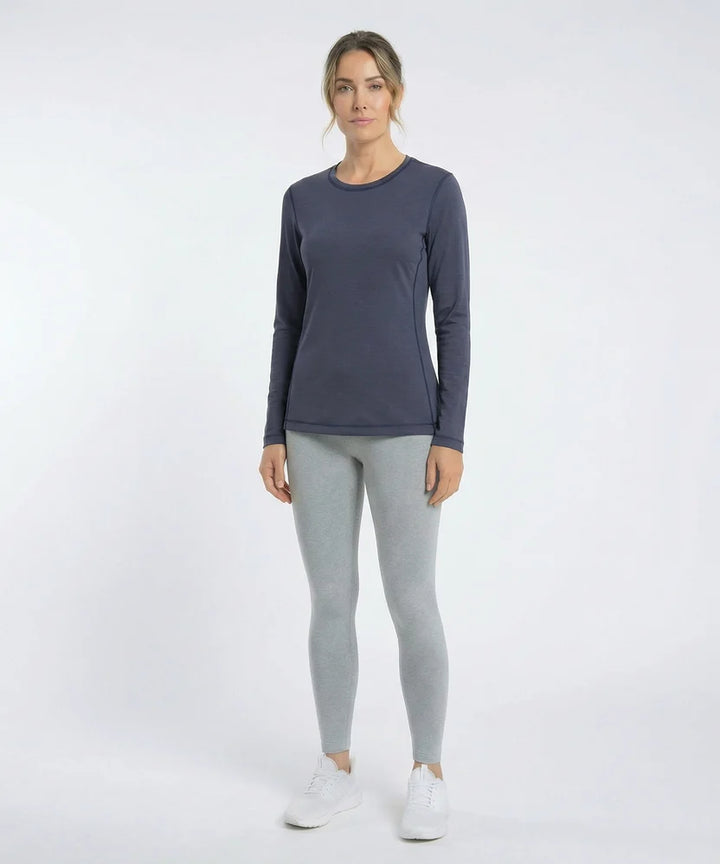 Sunice Greer Melange Active Crewneck