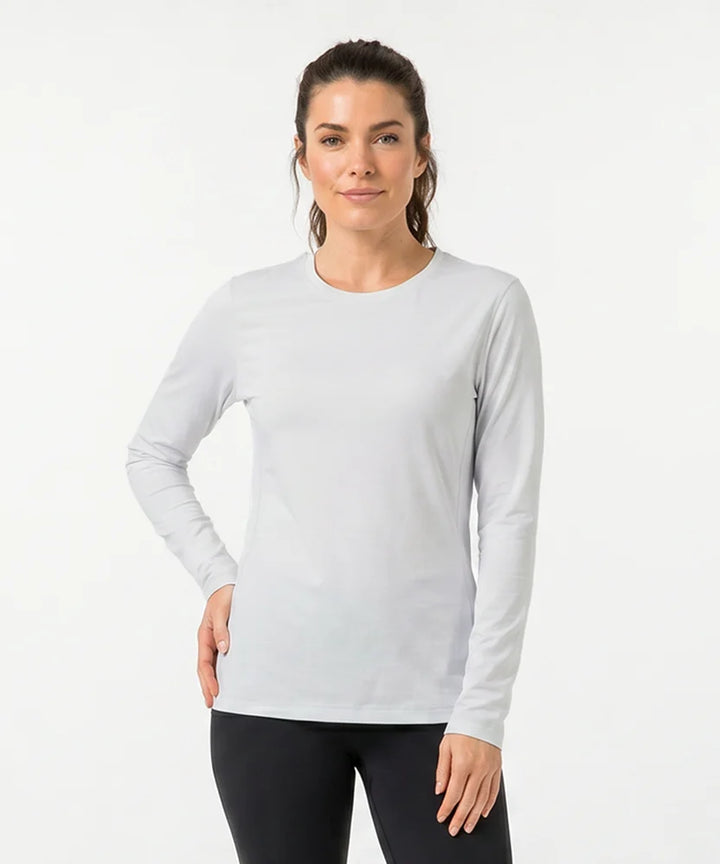 Sunice Greer Melange Active Crewneck