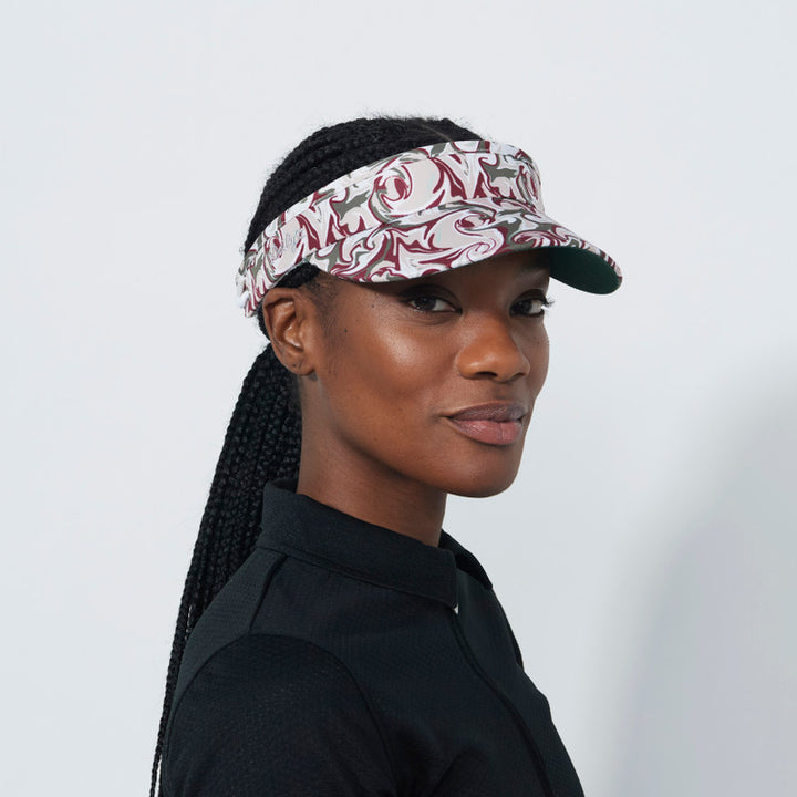 Daily Sports Marina Print Coil Back Visor [F25]