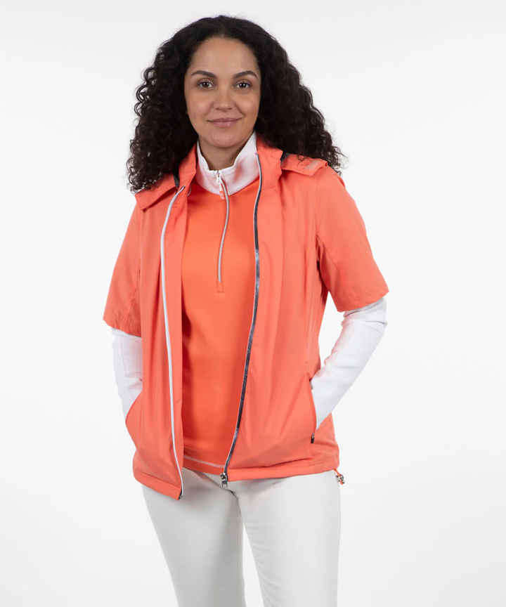Sunice Amber Short Sleeve Wind/Rain Jacket