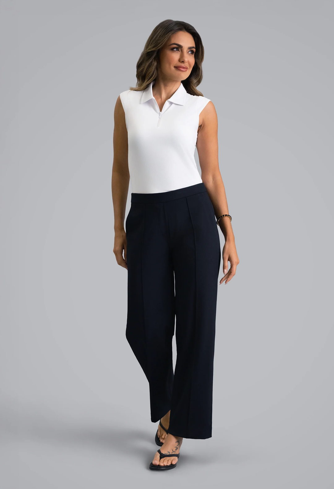 IBKUL Relaxed Fit Leg Performance Pant