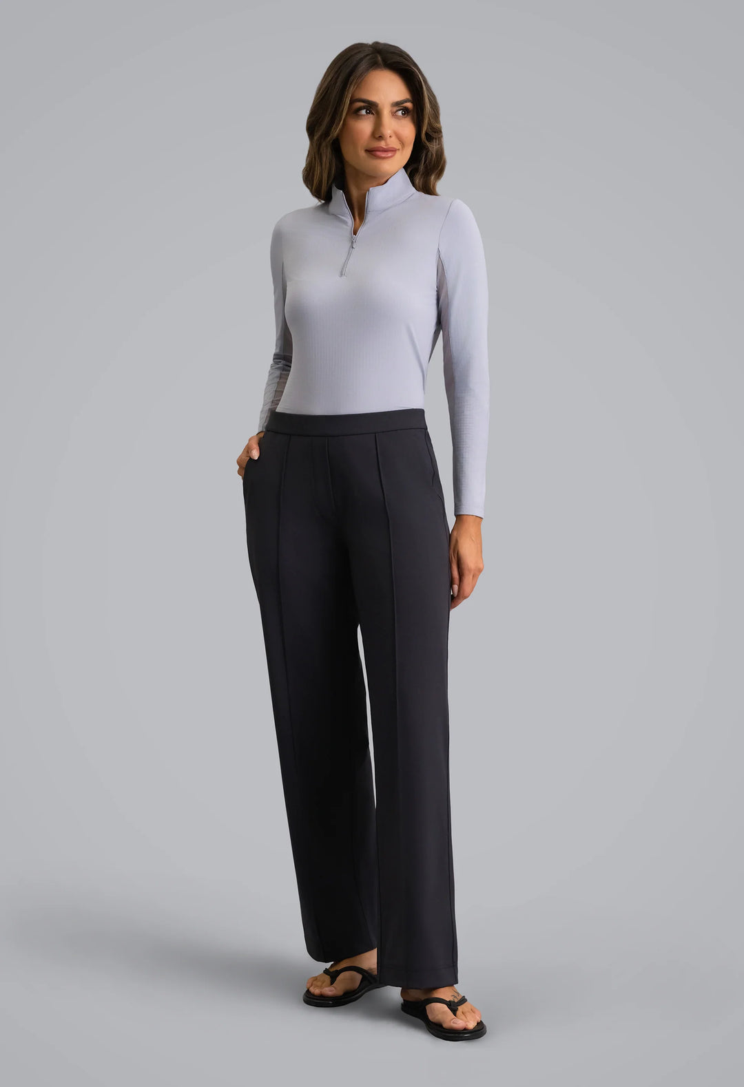 IBKUL Relaxed Fit Leg Performance Pant