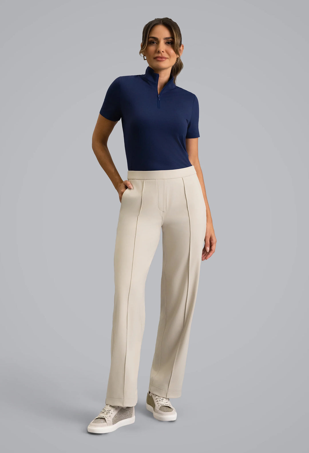 IBKUL Relaxed Fit Leg Performance Pant
