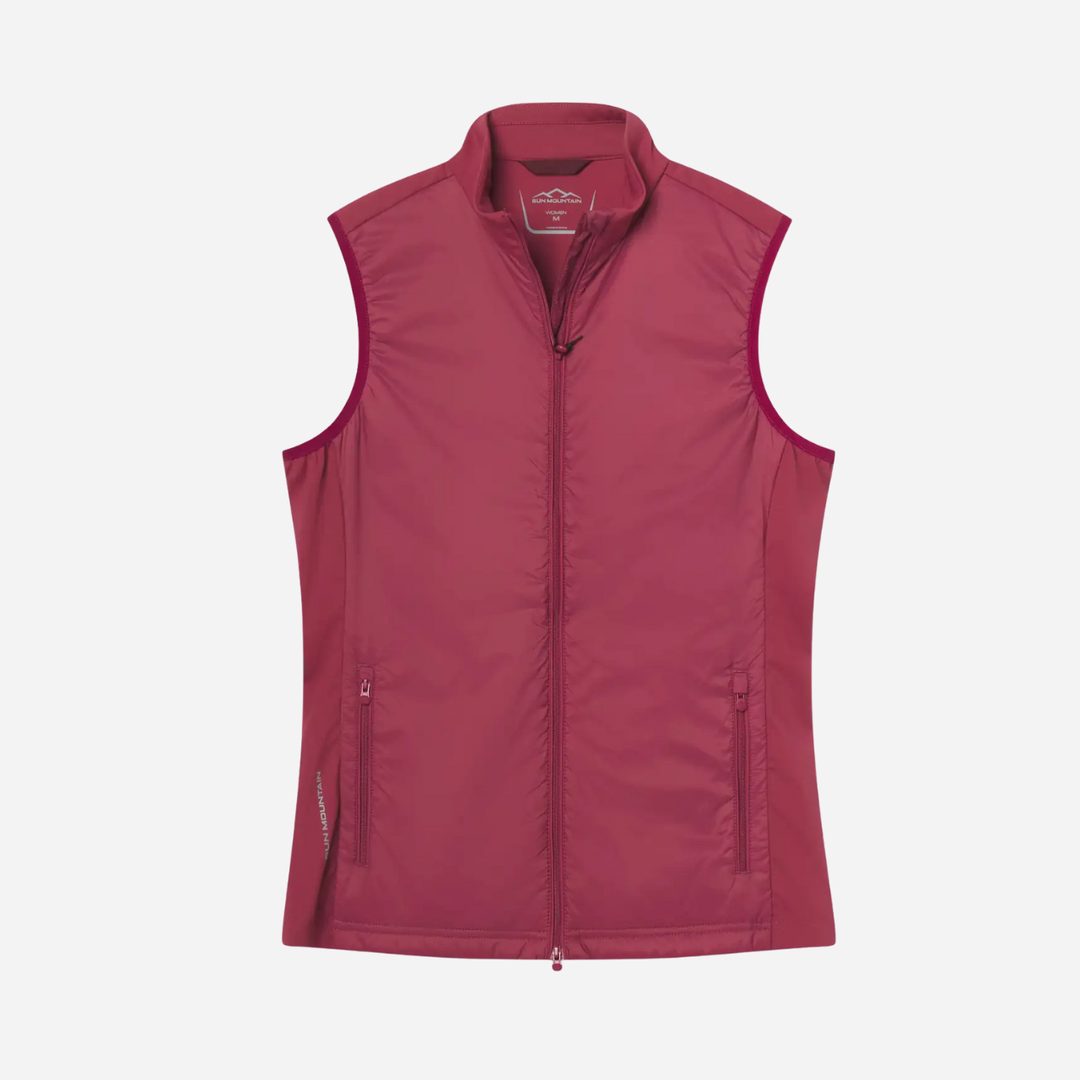 Sun Mountain Headwind Vest - Rosewood