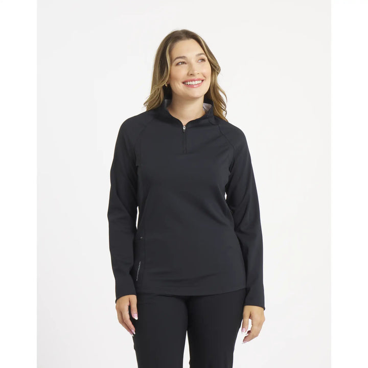 Sun Mountain Tech Quarter Zip - Black