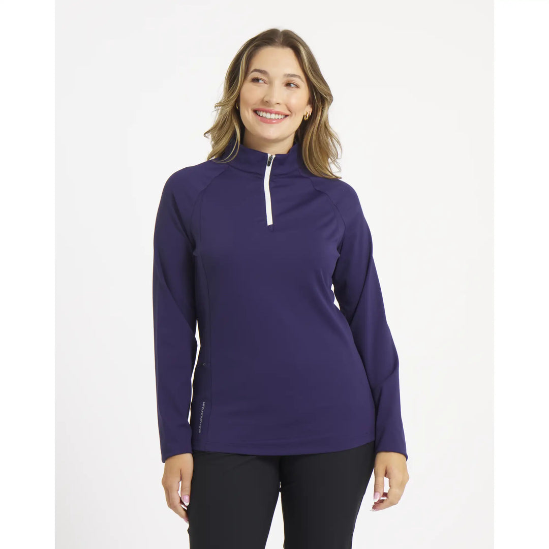 Sun Mountain Tech Quarter Zip - Navy