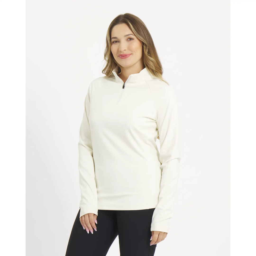 Sun Mountain Tech Quarter Zip - Alabaster