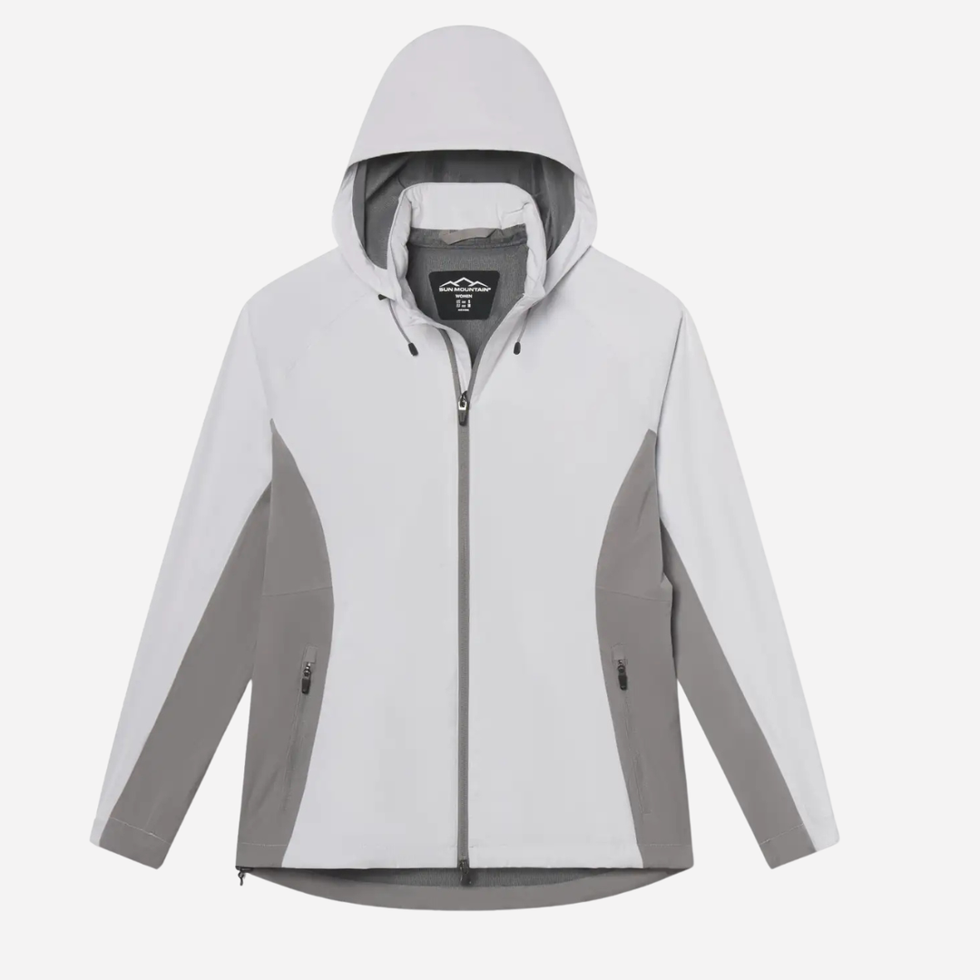 Sun Mountain Tour Series+ Rain Jacket - White