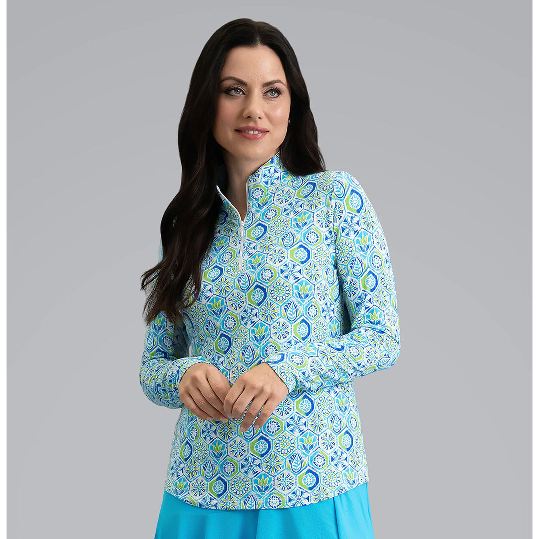 IBKUL Alexis Long Sleeve Mock
