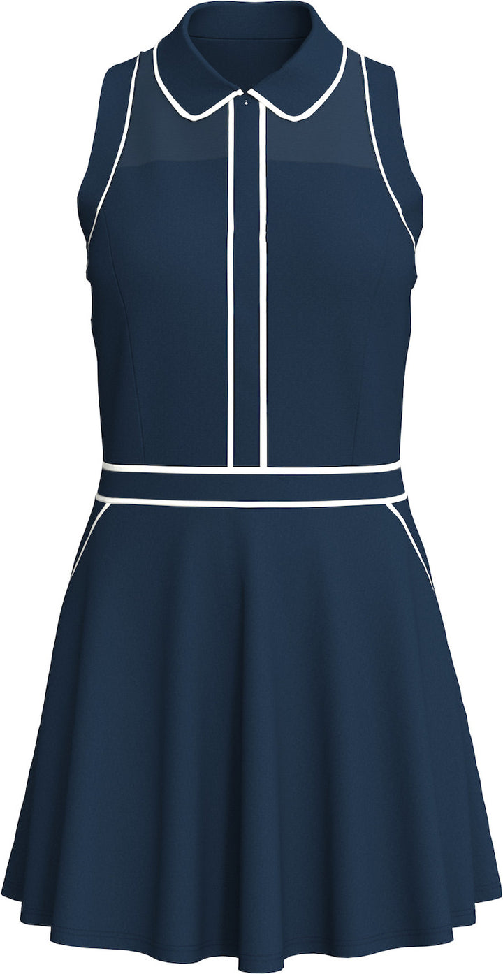 Black Iris Navy Original Penguin Veronica Sleeveless Dress [2026]