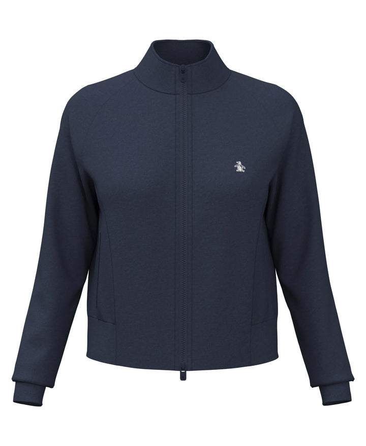 Black Iris Navy Original Penguin Textured Knit Jacket