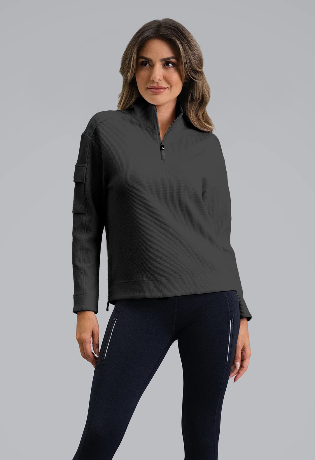 IBKUL Micro Waffle Knit Pullover [2026]