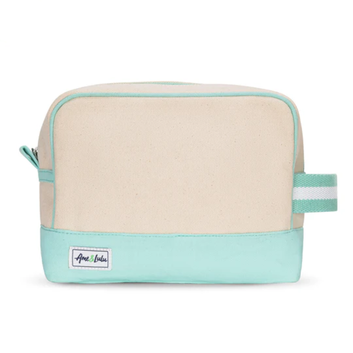 Ame &amp; Lulu Hamptons Canvas Beauty Bags - Ame &amp; Lulu Hamptons Canvas Beauty Bags